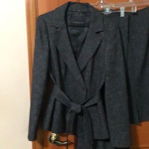 Adorable navy jacket with tie